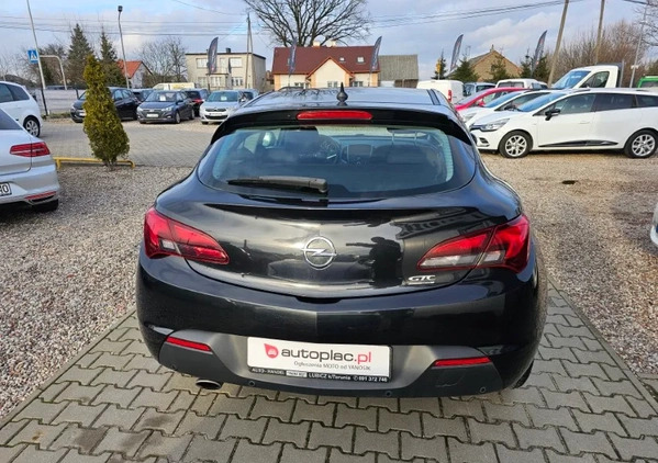 Opel Astra cena 29900 przebieg: 183000, rok produkcji 2012 z Orzysz małe 106
